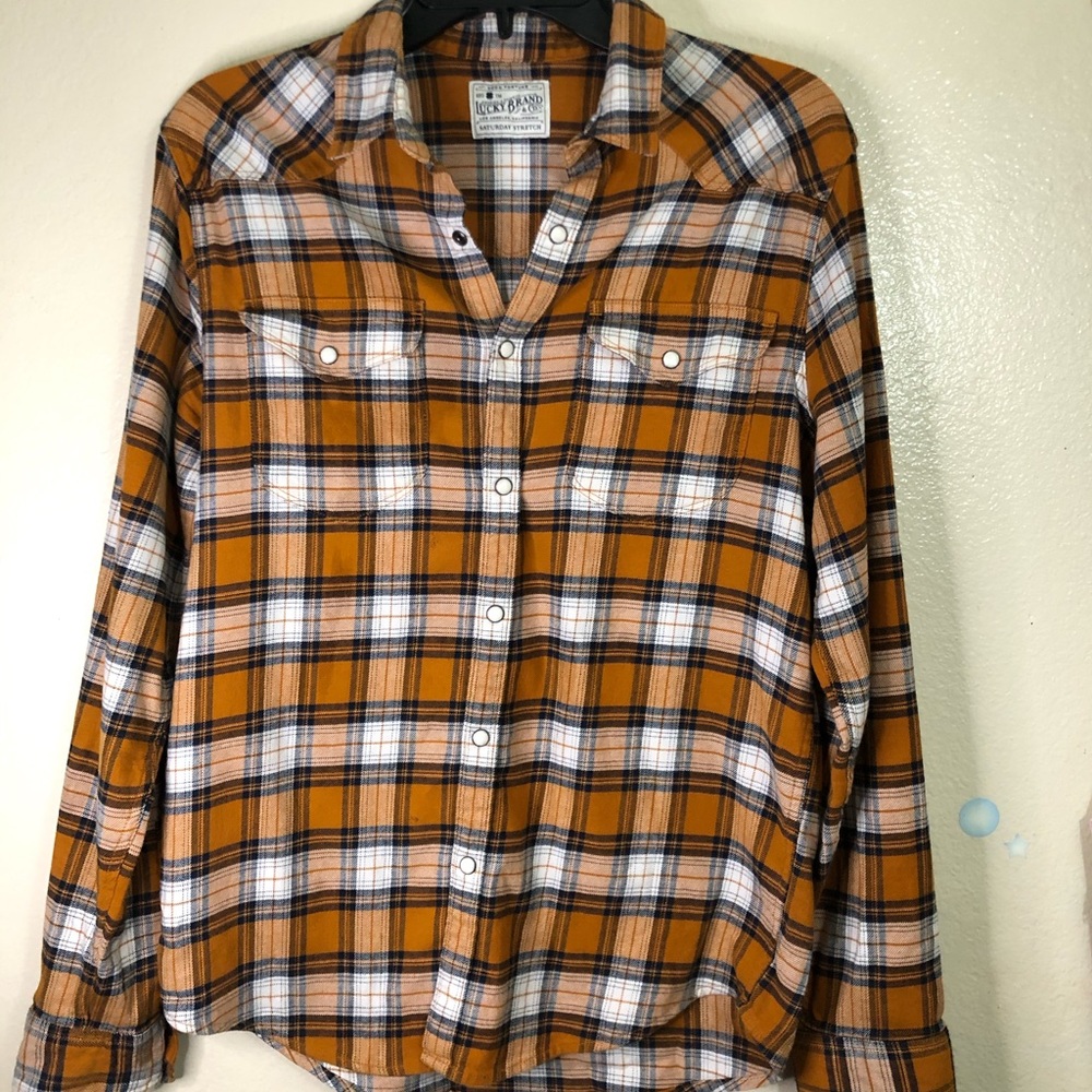 Lucky Brand Saturday Stretch Long Sleeve Size S
